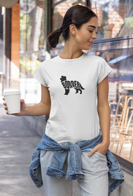 Camiseta de manga corta Border Collie