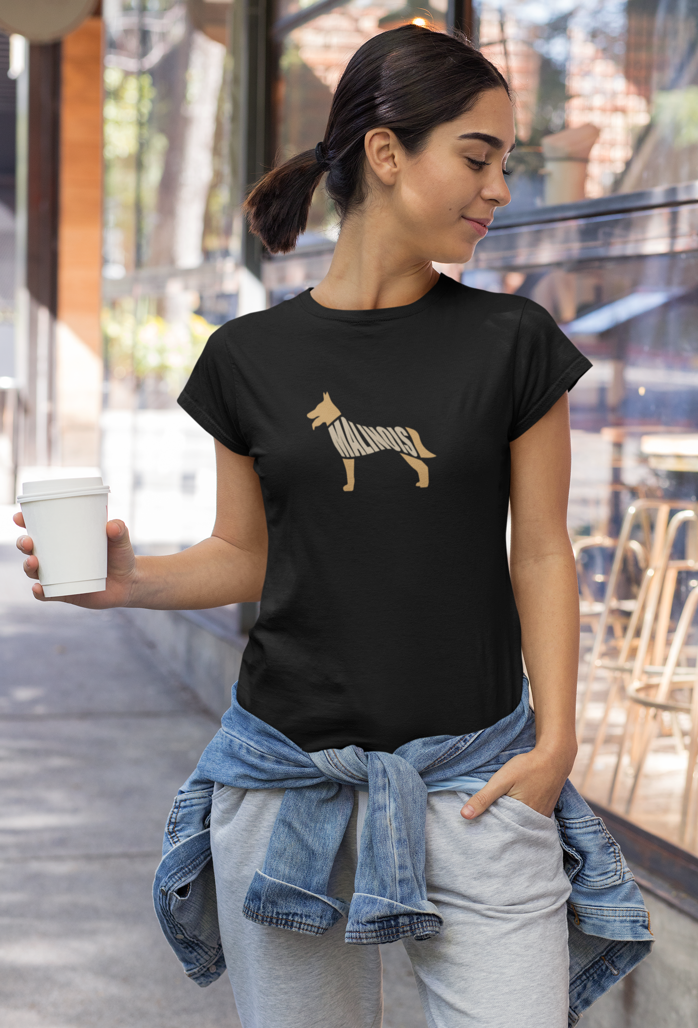 Camiseta de manga corta Malinois