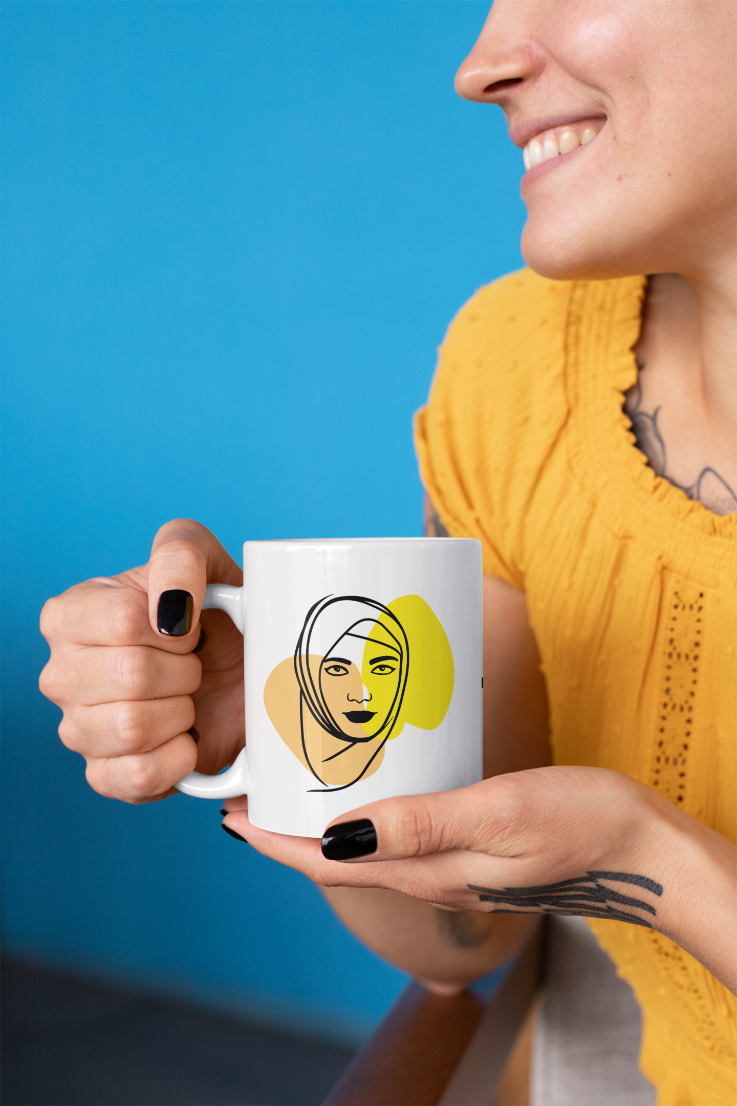 Taza con cita de Malala