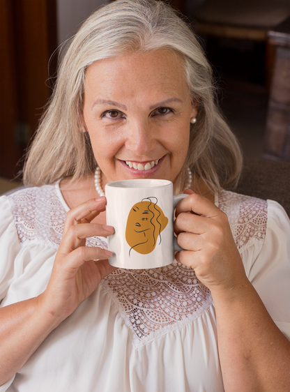 Taza con cita de Mary Shelley