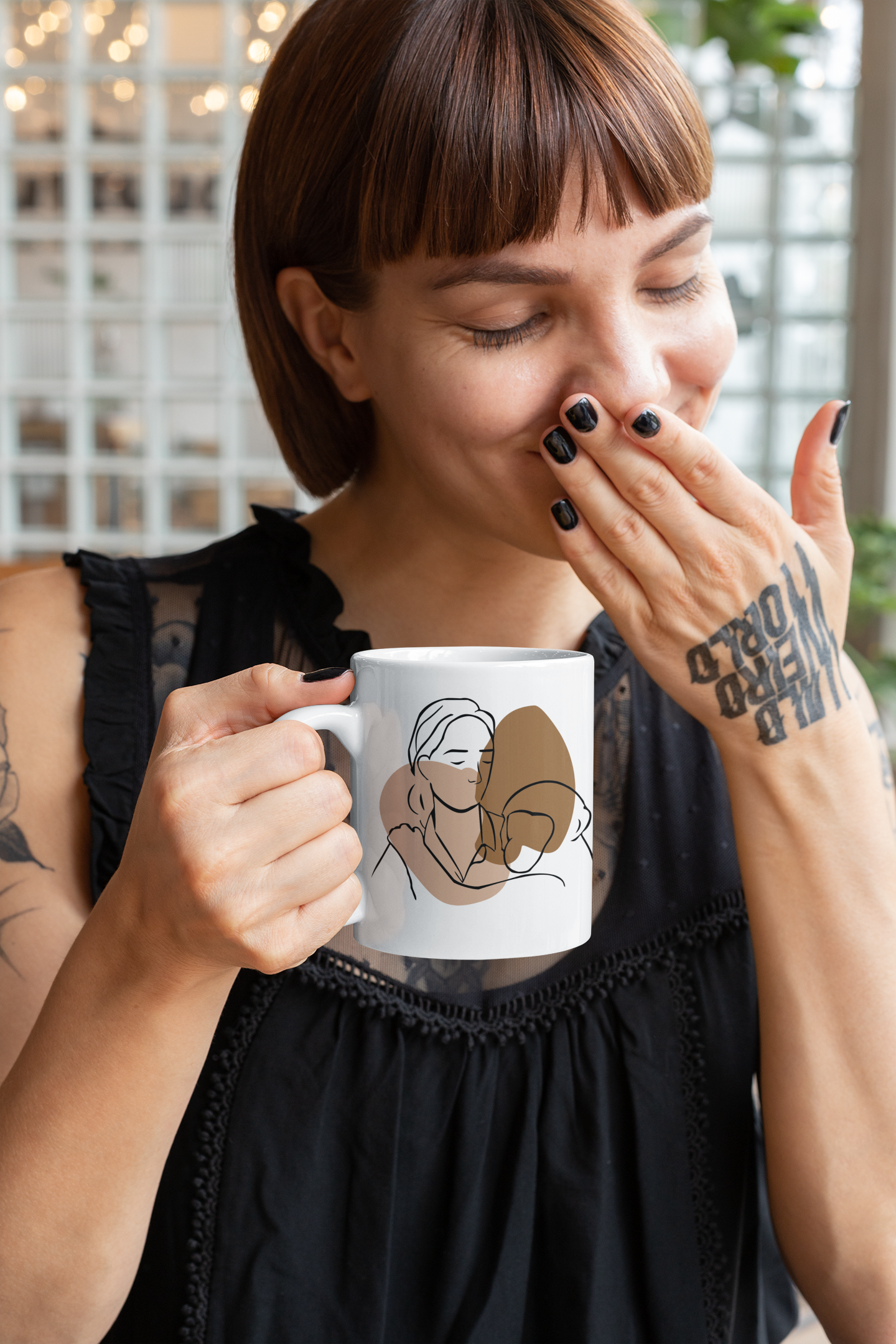 Taza con cita de Jane Goodall