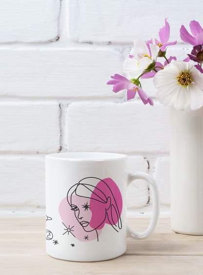 Taza con cita de Julieta Fierro