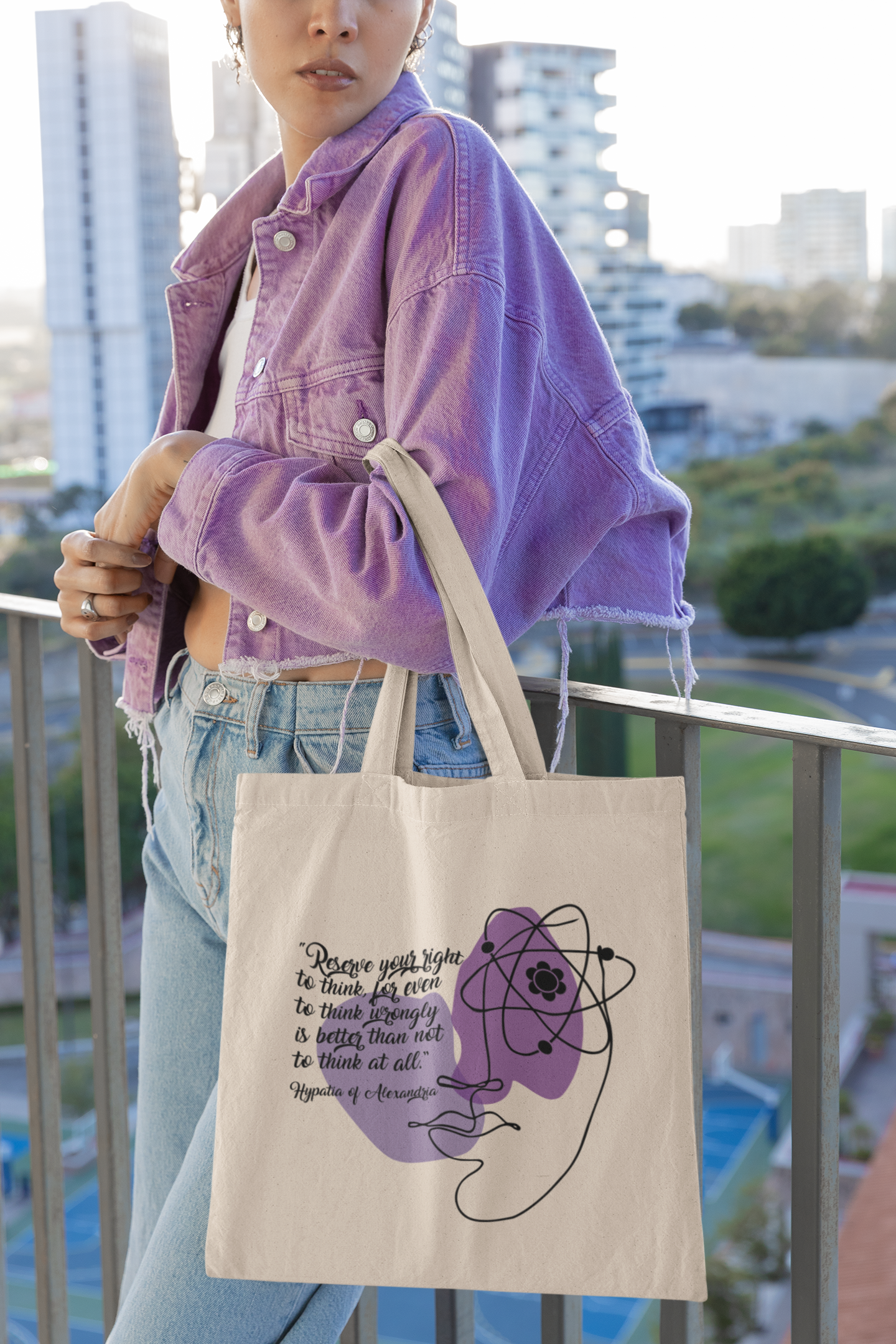 Tote bags Hipatia