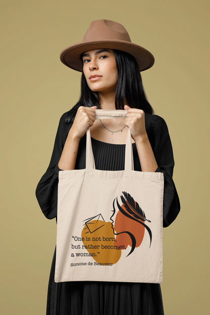 Tote bags Simone de Beauvoir