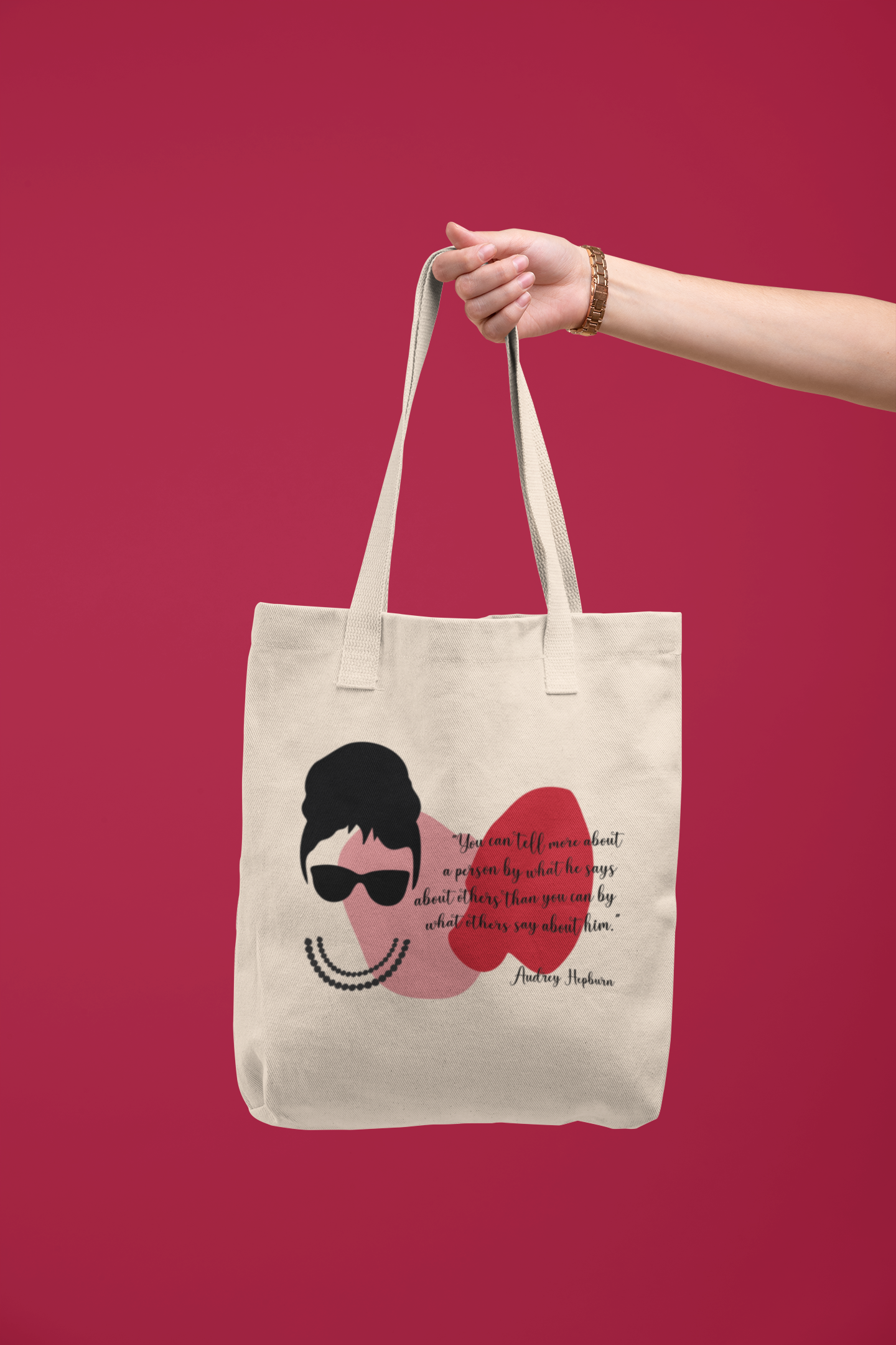 Tote bags Audrey Hepburn