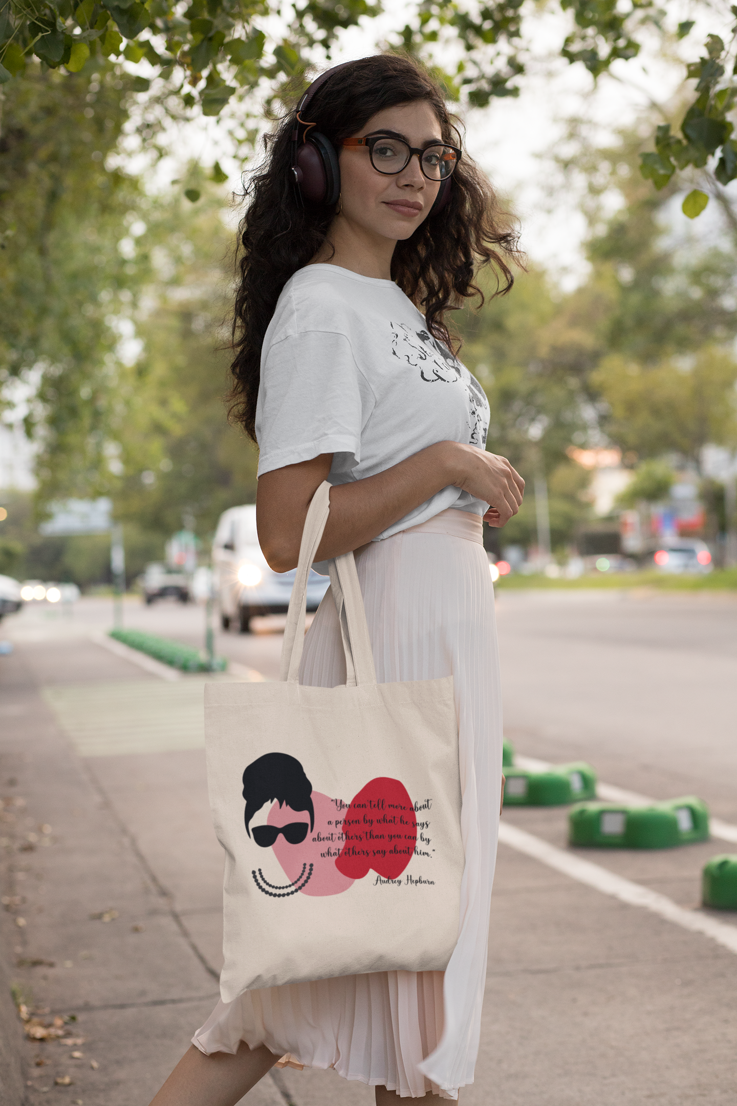 Tote bags Audrey Hepburn