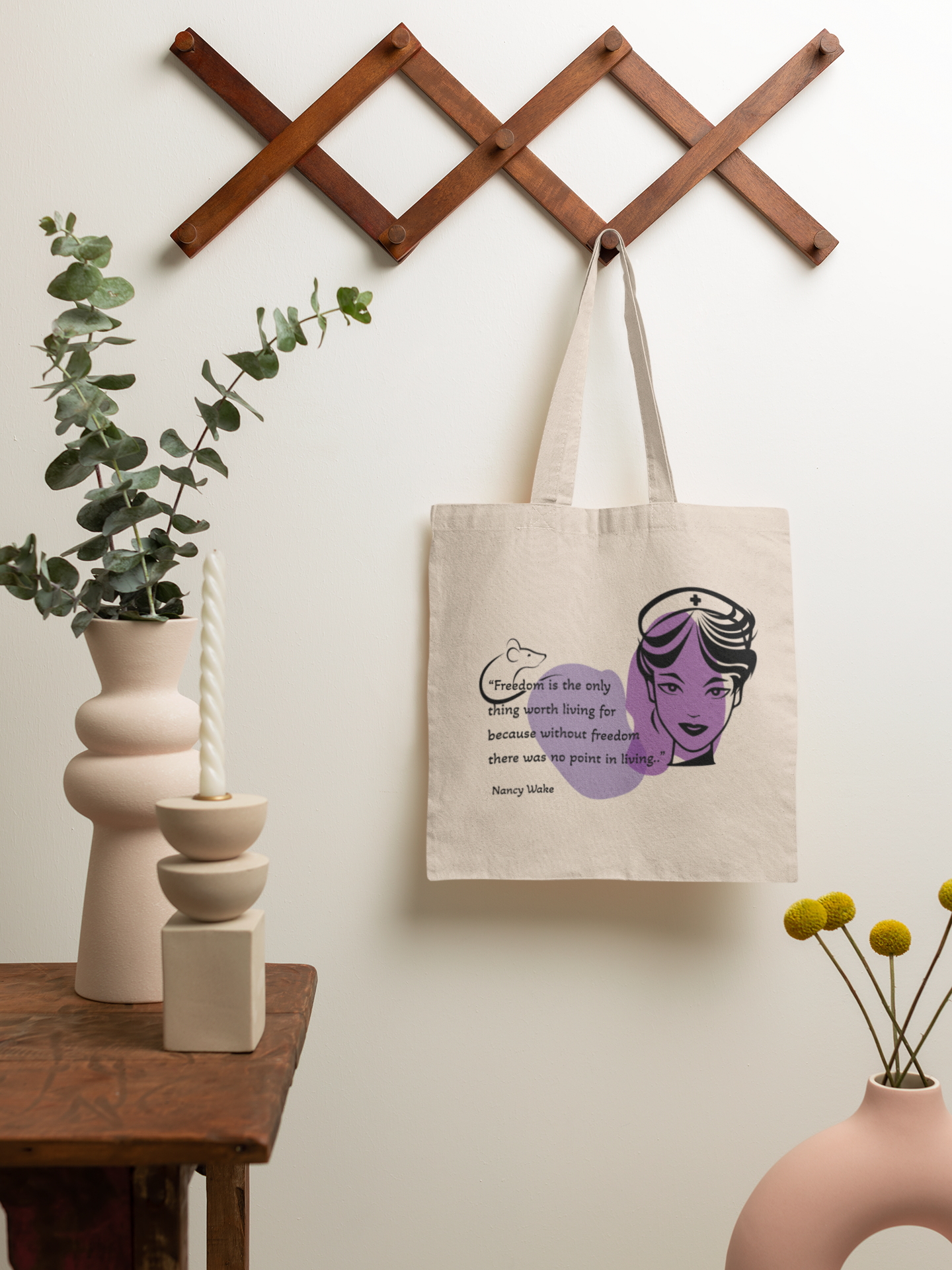 Tote bags Nancy Wake