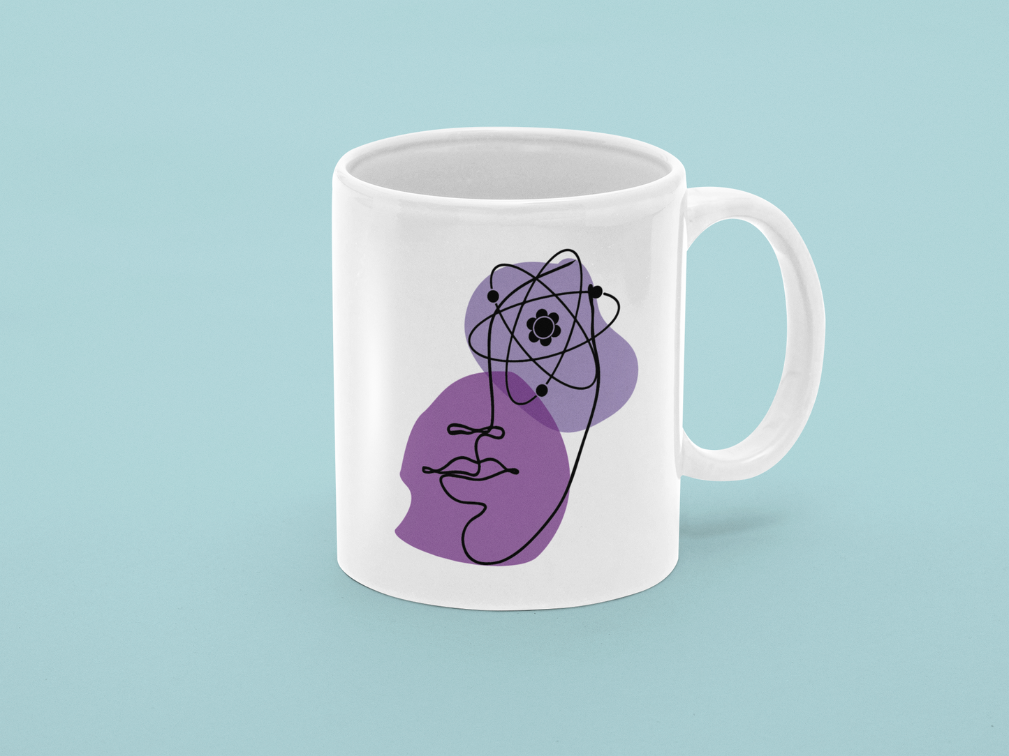 Taza con cita de Hipatia