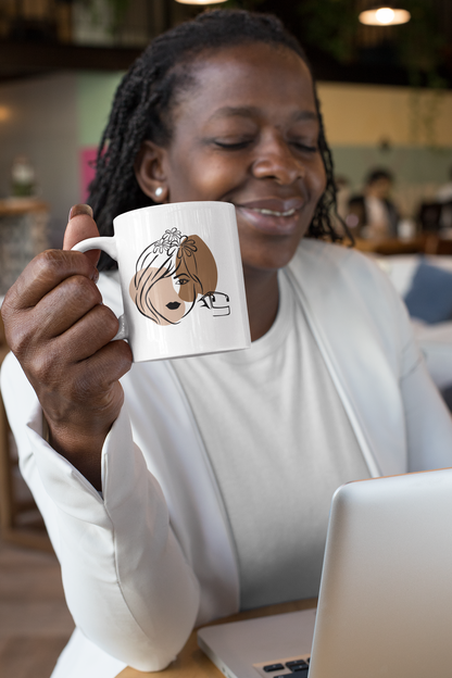 Taza con cita de Rosa Parks