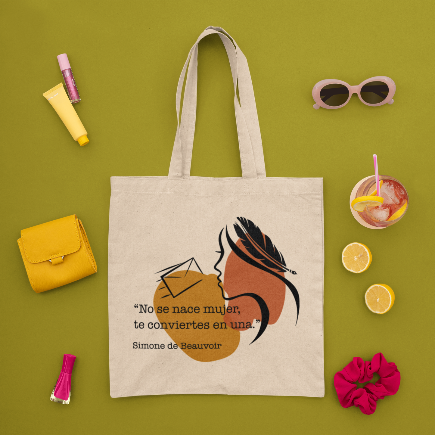 Tote bags Simone de Beauvoir