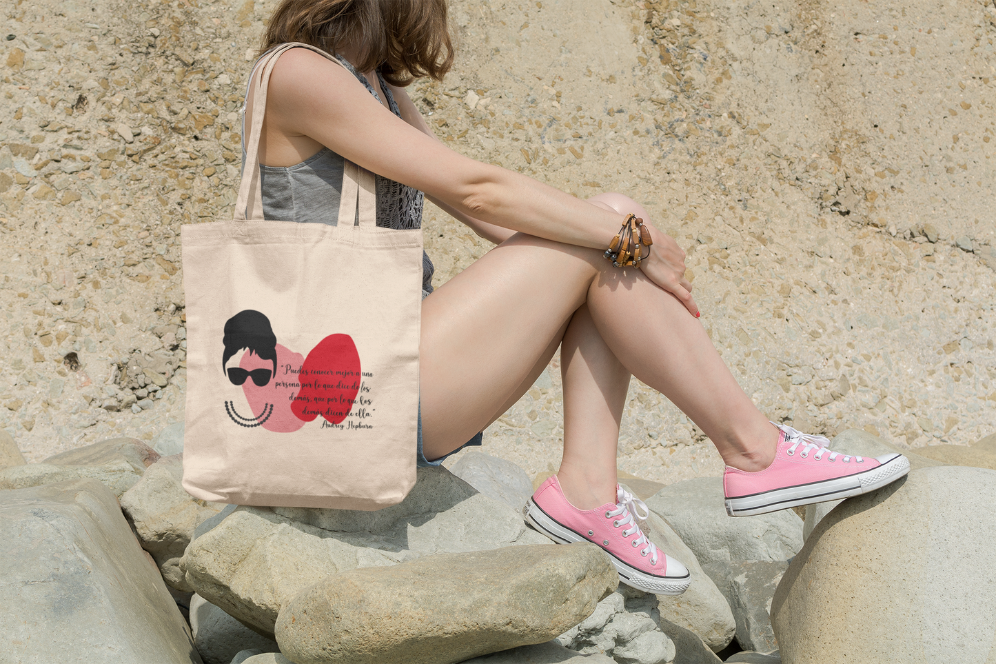 Tote bags Audrey Hepburn