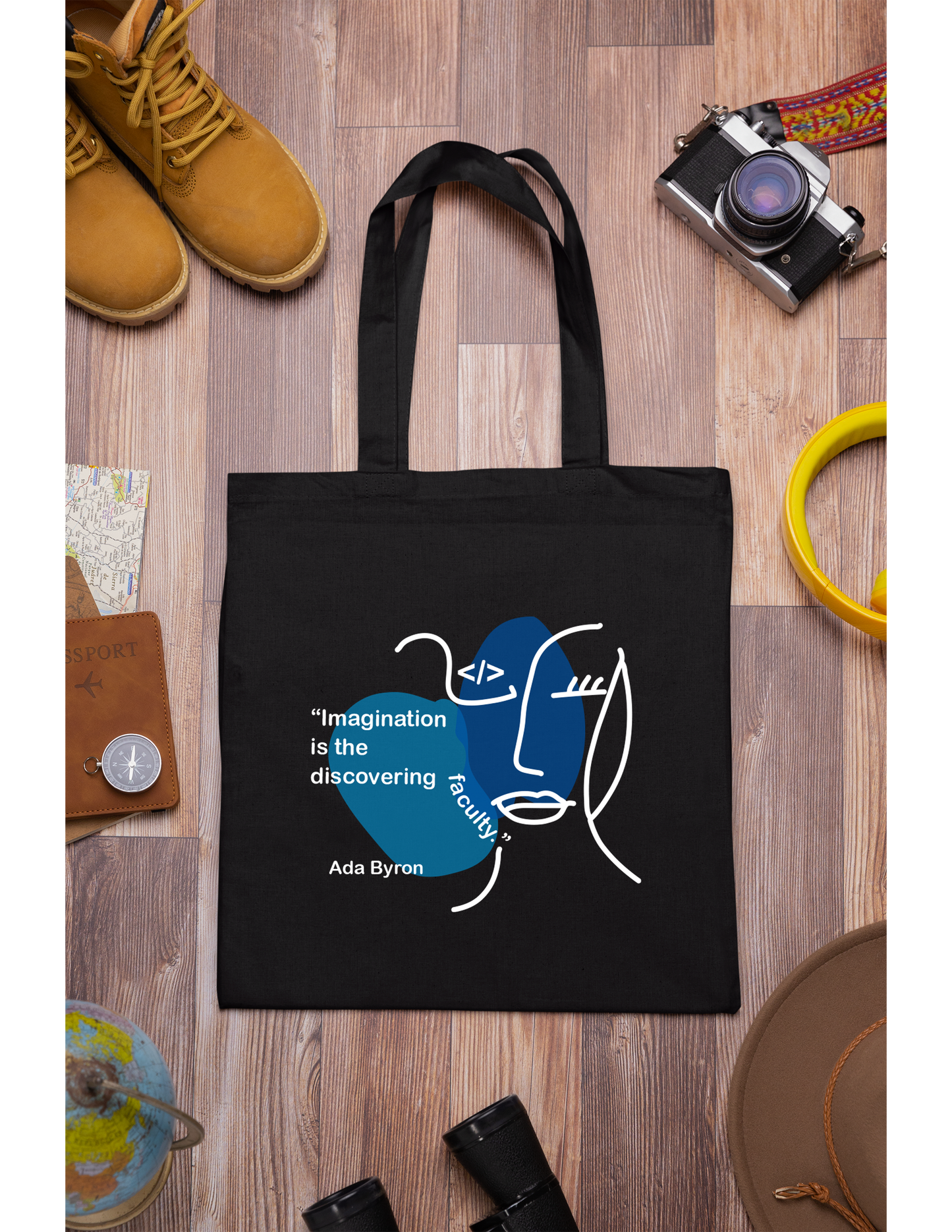 Tote bags Ada Byron